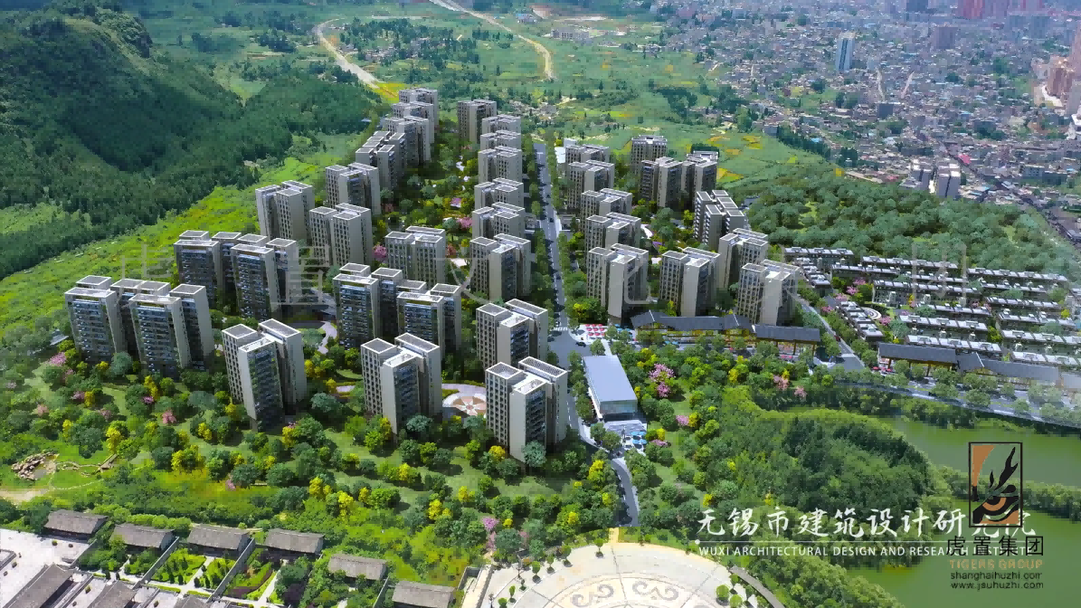 原山天境建筑地产三维动画楼盘漫游动画特效展示